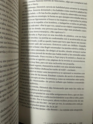 Un Lugar Llamado Nada Amy Tan