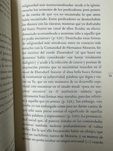 Confesiones De Un Alma Bella Johann W Goethe