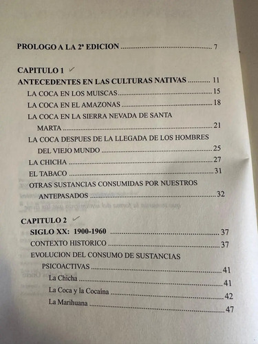 Sustancias Psicoactivas Historia Del Consumo En Colombia