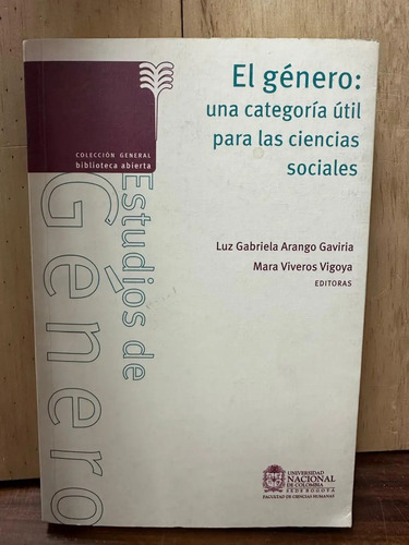 El Género Luz Gabriela Arango Gaviria