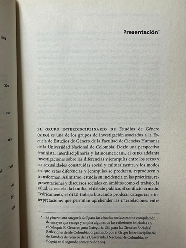 El Género Luz Gabriela Arango Gaviria