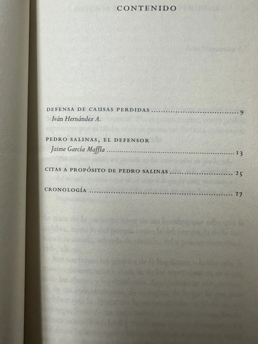 El Defensor Pedro Salinas