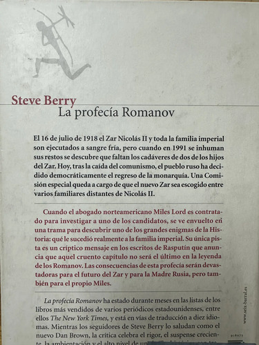 La Profecía Romanov Steve Berry
