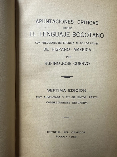 producto_639254594420923153_1 Apuntaciones Críticas Sobre El Lenguaje Bogotano José Cuervo