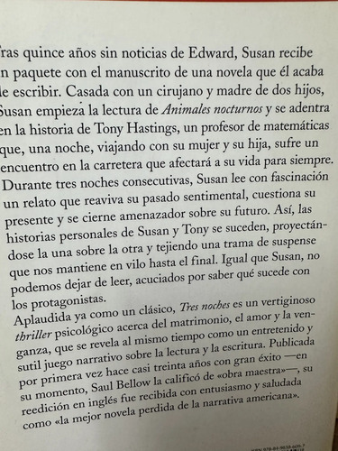 Tres Noches Austin Wright