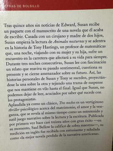 Tres Noches Austin Wright