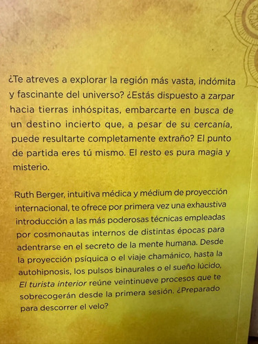 El Turista Interior Ruth Berger