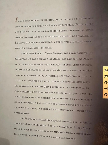 El Bosque De Los Pigmeos - Isabel Allende