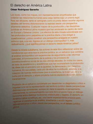 producto_639254601393849143_1 El Derecho En América Latina - César Rodríguez Garavito