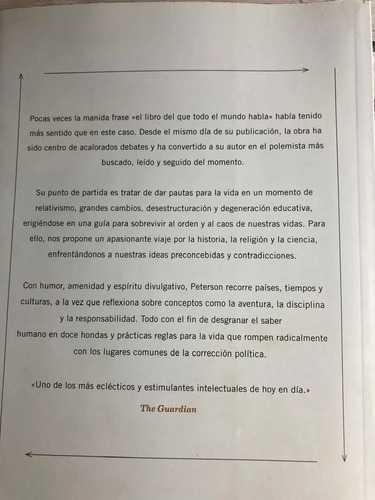 12 Reglas Para Vivir - Jordan B. Peterson
