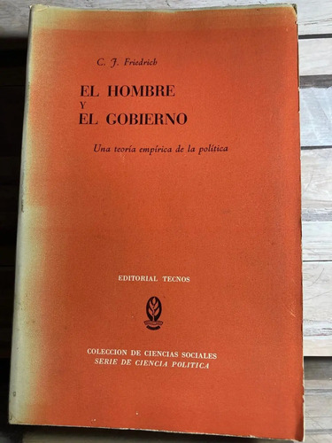 producto_639279582722862330_0 El Hombre Y El Gobierno - C.f. Friedrich