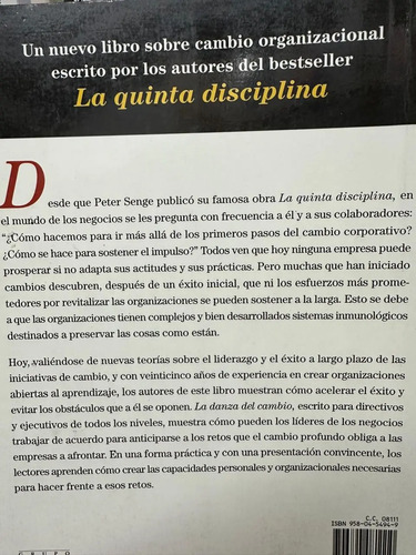La Danza Del Cambio - Peter Senge