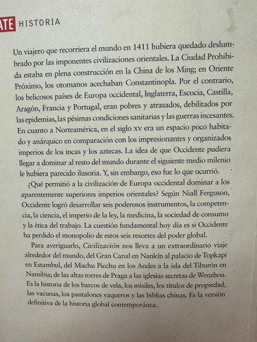 Civilización - Niall Ferguson