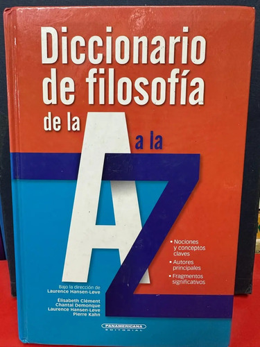 Diccionario De Filosofía - Laurence Hansen-love