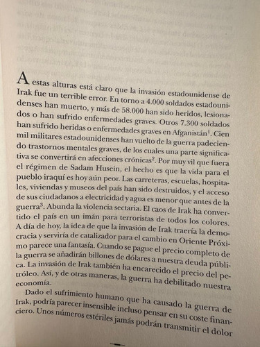 producto_639279584856955085_4 La Guerra De Los Tres Billones De Dólares - Joseph Stiglitz