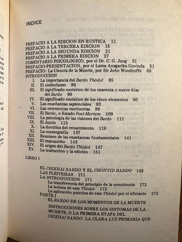 El Libro Tibetano De Los Muertos - W.y. Evans Wentz