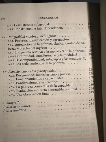 La Desigualdad Económica - Amartya Sen