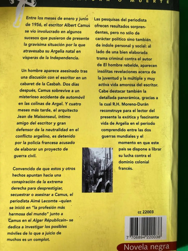 producto_639279587863730465_1 Camus, La Conexión Africana - R.h. Moreno-durán