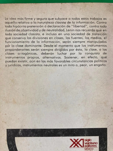La Información De Clase - Vladimir Ilieh Lenin