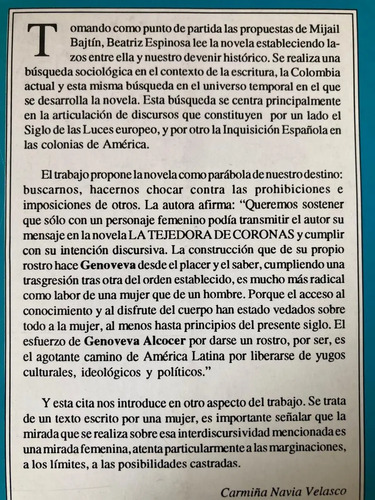 Genoveva Alcocer - Beatriz Espinoza Perez