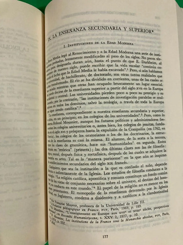 La Pedagogía Desde El Siglo Xvii Hasta Hoy - Guy Avanzini