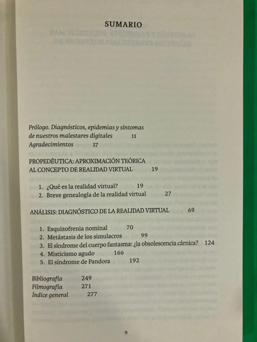 producto_639279589037340175_2 Patologías De La Realidad Virtual - Teresa López-pellisa