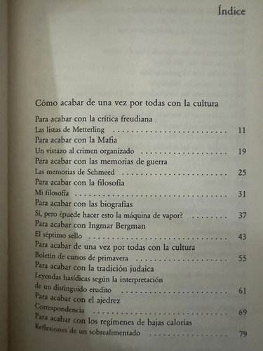 Cuentos Sin Plumas - Woody Allen