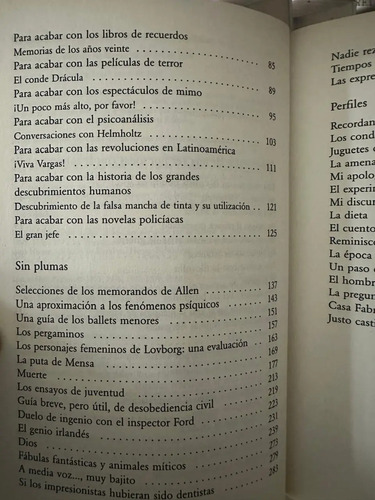 Cuentos Sin Plumas - Woody Allen
