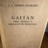 Gaitán - J.a. Osorio Lizarazo