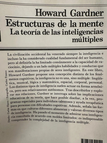 producto_639279595652719725_3 Estructuras De La Mente - Howard Gardner