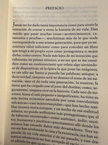 El Mundo De Ayer -  Stefan Zweig