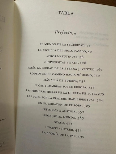 El Mundo De Ayer -  Stefan Zweig