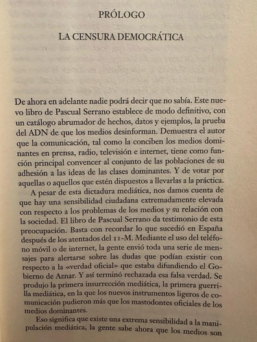 Desinformación - Pascual Serrano
