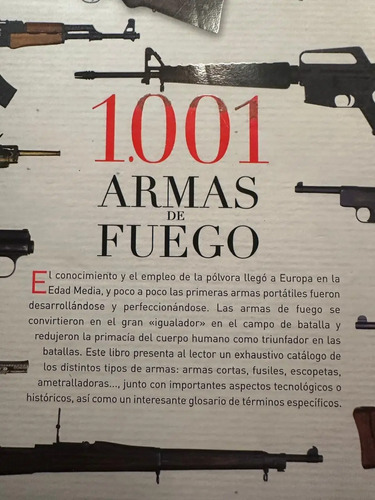 1001 Armas De Fuego - Servilibro