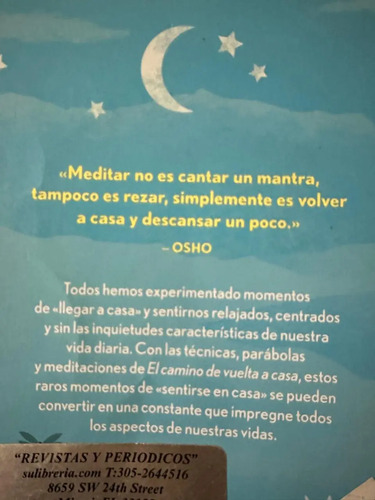 El Camino De Vuelta A Casa - Osho