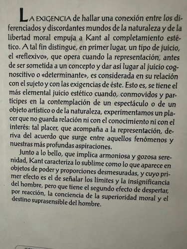 Lo Bello Y Lo Sublime - Immanuel Kant