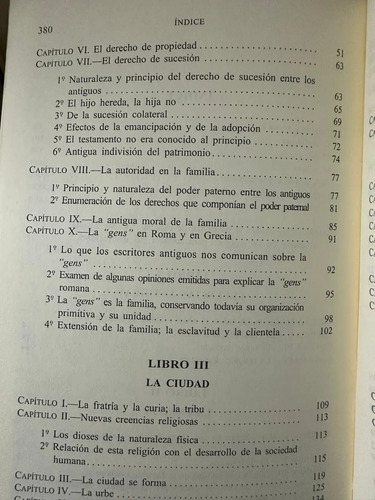 La Ciudad Antigua - Fustel De Coulanges