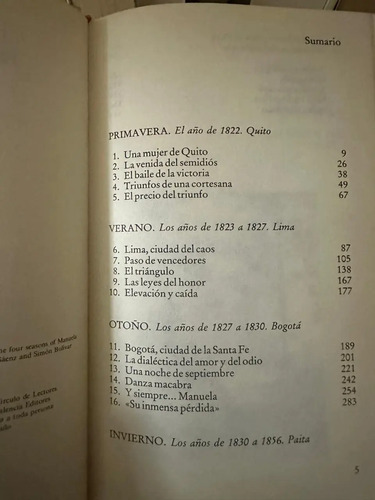 Las Cuatros Estaciones De Manuela - Víctor W.vonhagen