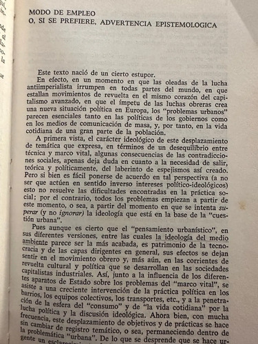 La Cuestión Urbana - Manuel Castells