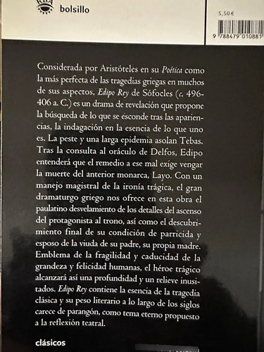 Edipo Rey - Sófocles
