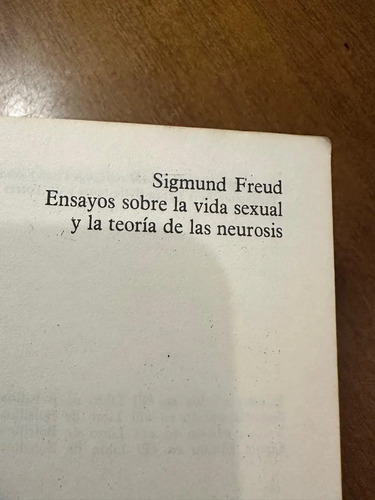 Ensayos Sobre La Vida Sexual Y La Teoría De La Neurosis