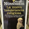 La Nueva Intolerancia Religiosa - Martha C. Nussbaum