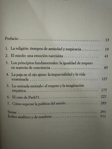 La Nueva Intolerancia Religiosa - Martha C. Nussbaum