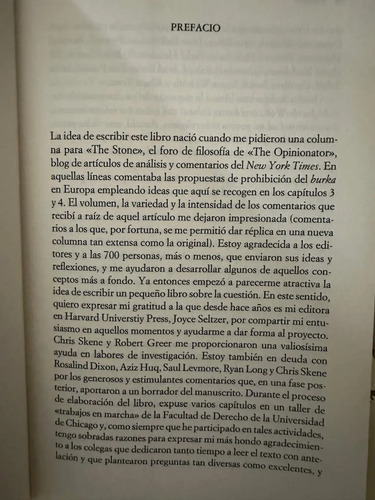 La Nueva Intolerancia Religiosa - Martha C. Nussbaum