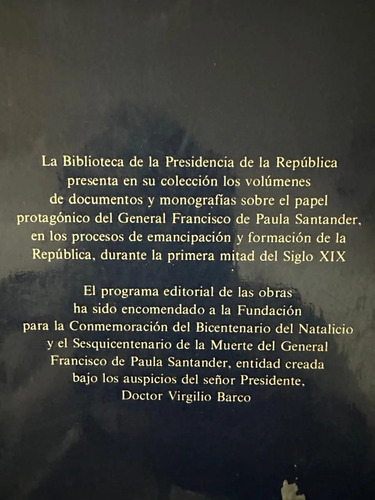 Escritos Sobre Santander - Horacio Rodriguez Plata