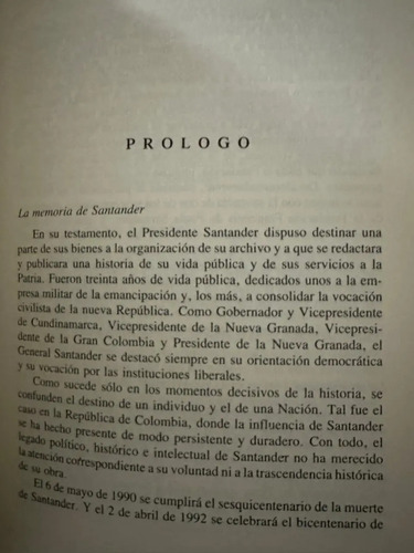 Santander Y Los Emprestitos De La Gran Colombia 1822 - 1828