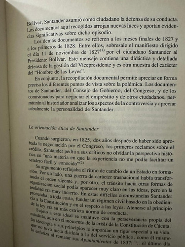 Santander Y Los Emprestitos De La Gran Colombia 1822 - 1828