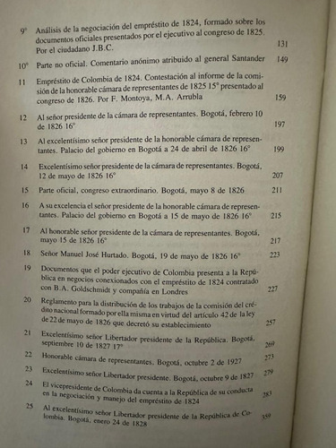 Santander Y Los Emprestitos De La Gran Colombia 1822 - 1828