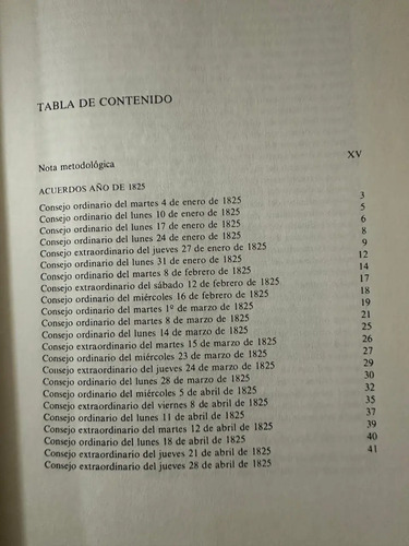 Acuerdos Del Consejo De Gobierno 1825-1827