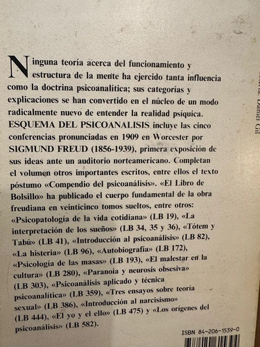 producto_639279600076117025_1 Esquema Del Psicoanálisis Y Otros Escritos De Doctrina Psico